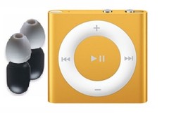 Swim iPod Shuffle MP3 Player & Buds 100% Waterproof Superior Bundle, New Battery