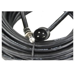 50ft XLR Male Cable Quarter Inch Stereo to 3-Pin Female Cables Audio Mixer Cable