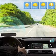 Car Interior Hidden Amplified Antenna Electronic Stereo AM/FM Radio Universal