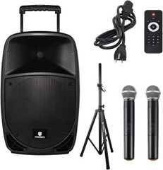 PRORECK Freedom 15 DJ Speaker 15” Portable Bluetooth Rechargeable Speaker 8000W