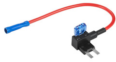 Fuse Tap, 24 Packs, 4 Types 12V Car Add-A-Circuit Fuse Tap Adapter Standard Mini
