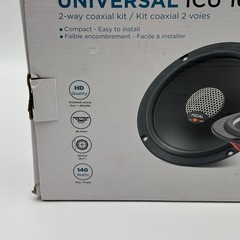 Focal ICU 165 Universal Integration 6-1/2″ 2-Way Coaxial Car Speakers Pair New
