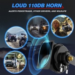 1Set Plug and Play Turn Signal Horn Street Legal Kit For Polaris Can-Am Kawasaki