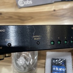 NEW OPEN BOX CE Labs SW204HD 4×2 Matrix A/V Switcher With Remote RS232/USB