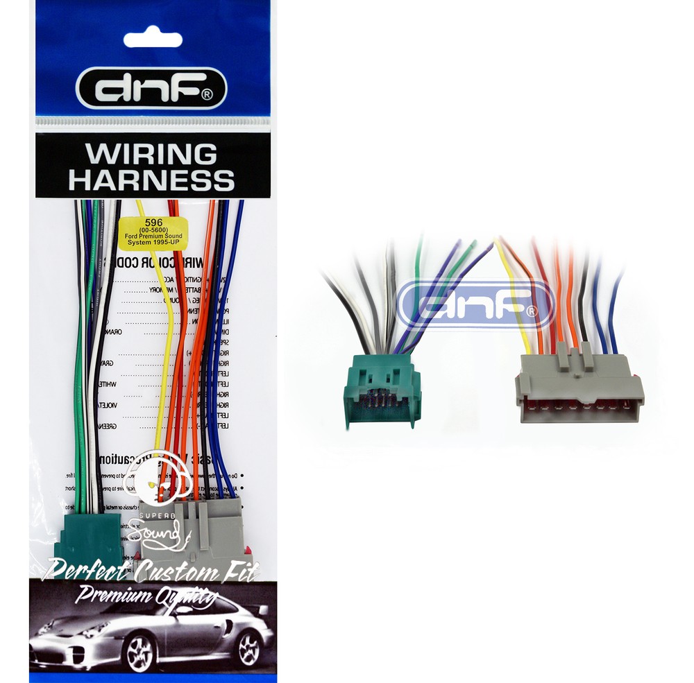 DNF Aftermarket Premium Wiring Harness for Select Ford Lincoln Mercury (70-5600)