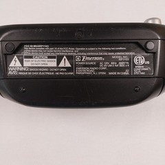 Emerson AM FM Weather Band Radio RP1103 tested and works AC or battery power