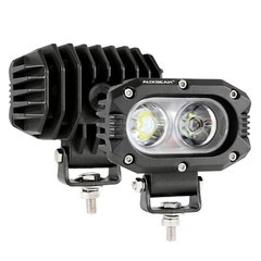 AUXBEAM 4″ Inch LED Work Light Bar Flood Driving Fog Pods DRL Offroad ATV Truck