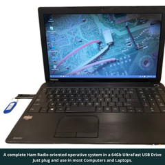 DragonOS Linux Live USB 3.0 32GB Ham Radio OS FlDigi SDR Plug-And-Play SIGINT
