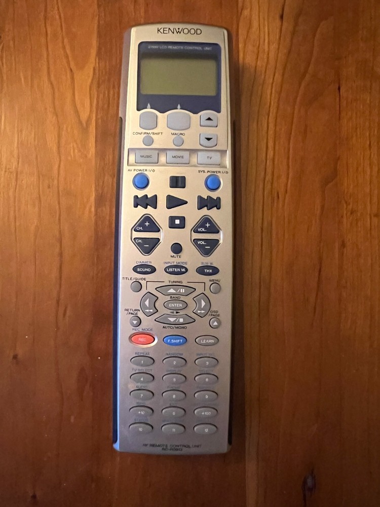 Kenwood RC-R0913 LCD Remote Control Unit