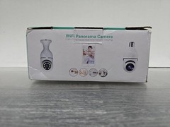 Wifi Panorama Camera w/Remote Viewing • 360° • 2-Way Audio • Memory Card [48]