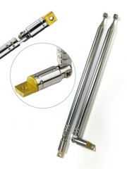 Replacement Radio Aerial Telescopic Antenna Radio FM/DAB For Most Model Portable