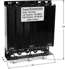 400-470MHz 50W UHF Radio Repeater Duplexer