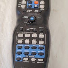 Kenwood RC-R0727 AV Preset Receiver Remote Control OEM Black Stereo RC