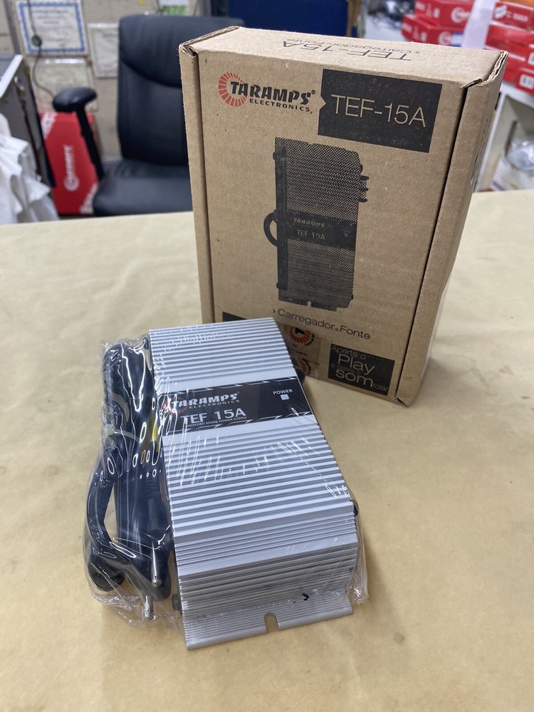 Taramps TEF-15A Power Supply 15 Amp Car Audio 14.4V – Brand New!