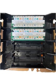 NEW Leviton Twist & Mount Patch Panel, 12-Port, Cat6 (476TM-612)