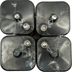 Eveready 1209 6V Super Heavy Duty Carbon Zinc Lantern Battery 4 Pack