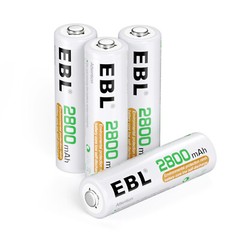 Lot EBL C D Size Cell Rechargeable Batteries AA AAA Battery / 1.2V C D Charger
