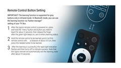 Ugoos BT Remote Control UR02 Remote For Ugoos TV Box, Built-in Mic, Gyro Sensing