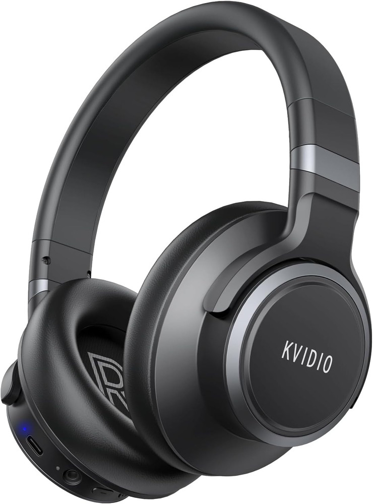 Active Noise Cancelling Headphones, 70 Hours Playtime Bluetooth Headphones Wirel