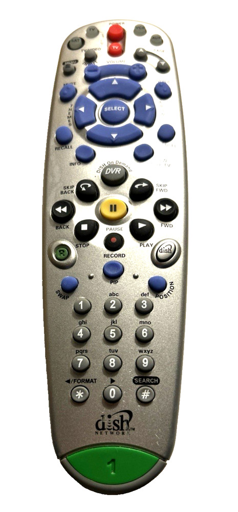 Dish Network 118575 5.0 IR Remote Contro for 300 625 811 921 942 2000 2200 3800