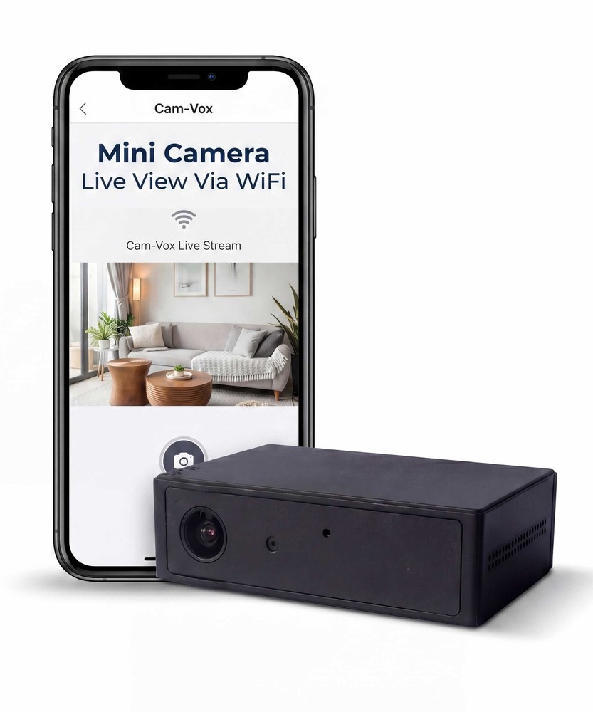 Mini Camera Wireless Motion Activated Portable Security Video Camera CAM VOX 120