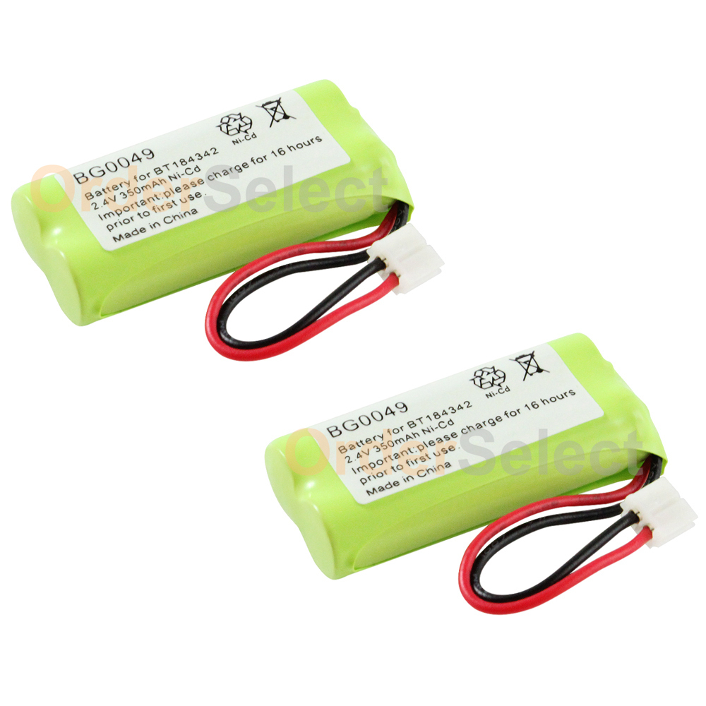 2 Fenzer OEM BG0049 BG049 Cordless Home Phone Rechargeable Replacement Battery