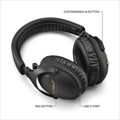 Marshall – Monitor III A.N.C. Wireless Noise Cancelling Over-the-Ear Headphones