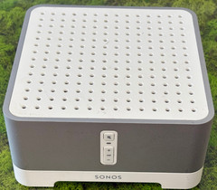 Sonos Connect:Amp Digital Media Streamer – White/Gray (CTAZPUS1)