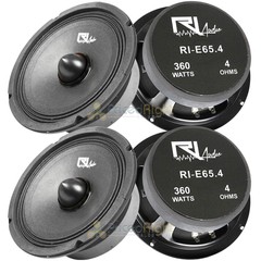 (4) RI Audio 6.5″ Midrange Bullet Speakers 360W Peak Power 180W RMS 4 Car Audio