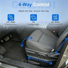 Power Seat Switch 6-Way Driver Seat Adjustment Switch Compatible with 1999