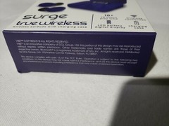 SURGE True Wireless Earbuds with Charging Case 10 Hours Play Time Free S&H