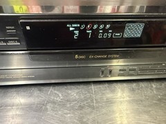 SONY CDP-C445 CD Player 5-Disc Carousel Changer No Remote, Tested & Working