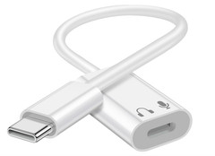 USB C to Lightning Audio Adapter, USB Type C Male to Lightning Female Earphone C