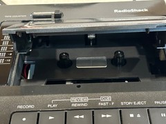RadioShack CTR-117 Cassette Recorder Voice Activated Portable VTG Audio Player