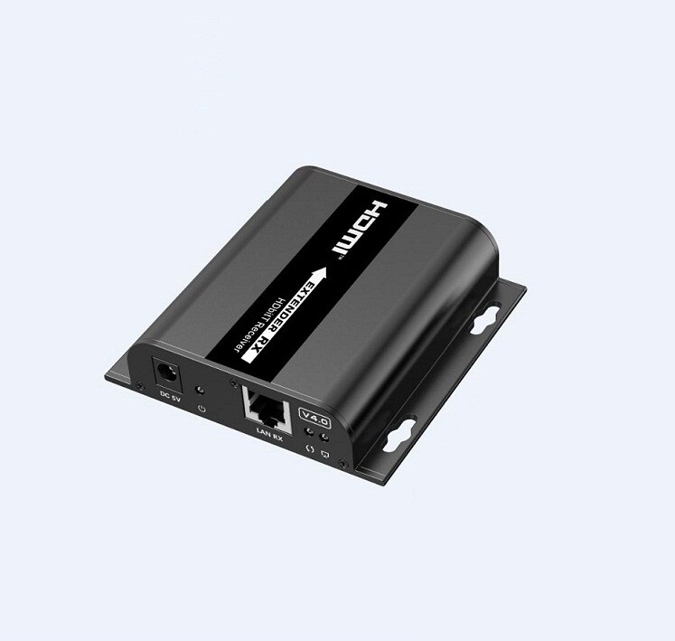 UP to 394Ft, LKV383 V4.0 HDMI Extender With IR 1080P Over RJ45 UTP STP Cat5e/6