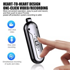 Necklace Camera Mini Full HD Video Audio Voice Recording Wearable Small Recorder