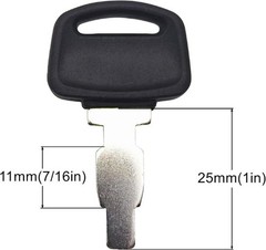 Generator Key Replacement for 420 cc 13hp Size: 10 x Generator Key Replacement