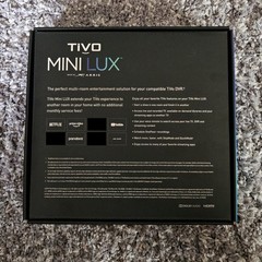 TiVo MINI LUX ~ Lifetime Service Included ~ TCDA95000 ~ BACKLIT / GLOW Remote