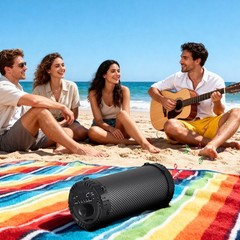 3600W Portable 4″ Woofer Bluetooth Speaker Stereo Sound Audio System w/ Strip FM