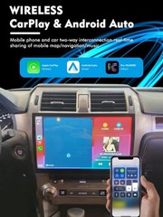 13″ Android 8+128GB Car Stereo Radio Carplay For 2010-2015 Lexus GX400 GX460