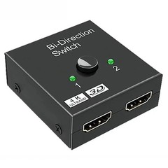 Bi-Directional HDMI Switch Splitter 2 In 1 Out 4K Adapter Converter Switcher PS4