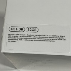 Brand New Factory Sealed Apple TV 4K 2nd Gen 32GB Media Streamer – Black