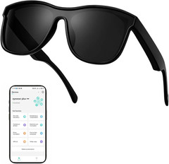 AI Smart Glasses, Polarized Bluetooth Sunglasses for Men Women | Real-Time Trans