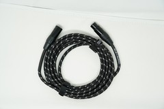 2 PACK – GLS Audio 15ft – Shielded 3-Pin XLR Cloth Cable Male to Female