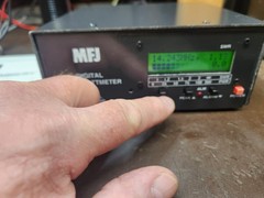 MFJ-826B Digital SWR / Wattmeter ! 1.8 to 54Mhz , 1500watts ! ! Very Nice !