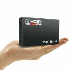 HDMI Splitter 1 In 4 Out 4K UHD HD 1080P 4-Port Repeater Splitter Amplifier 1×4