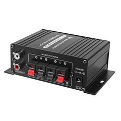 Origin small 2ch audio amplifier output 20W + 20W aluminum body simple function