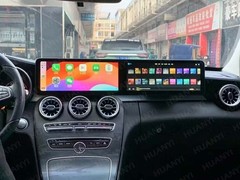 Car Radio Wireless Android Auto CarPlay 128GB For 2019 Mercedes-Benz GLC C-Class