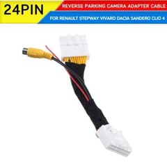 Car Rear View Camera 24Pin Adapter Connection Wire Cable For Opel & Vauxhall new
