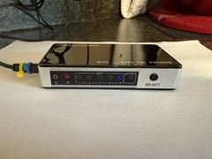 FosPower 5 Ports HDMI Switch with remote, power supply & cables-tested